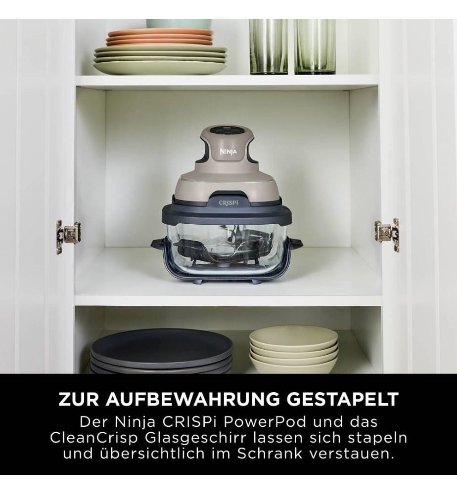 Tragbare Heissluftfritteuse 1700 W - Gelb