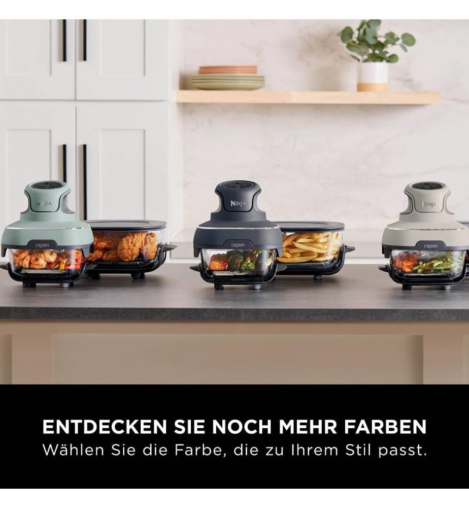 Tragbare Heissluftfritteuse 1700 W - Gelb