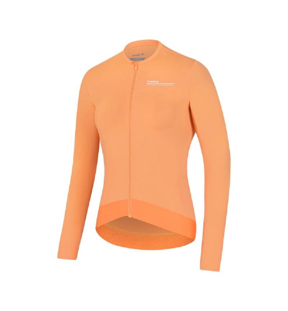 Langarm-Trikot „Qing“ - Orange