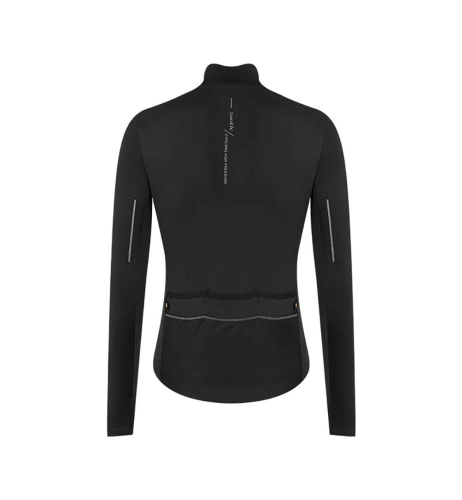 Radsport-Thermotrikot 6-16°C - Schwarz