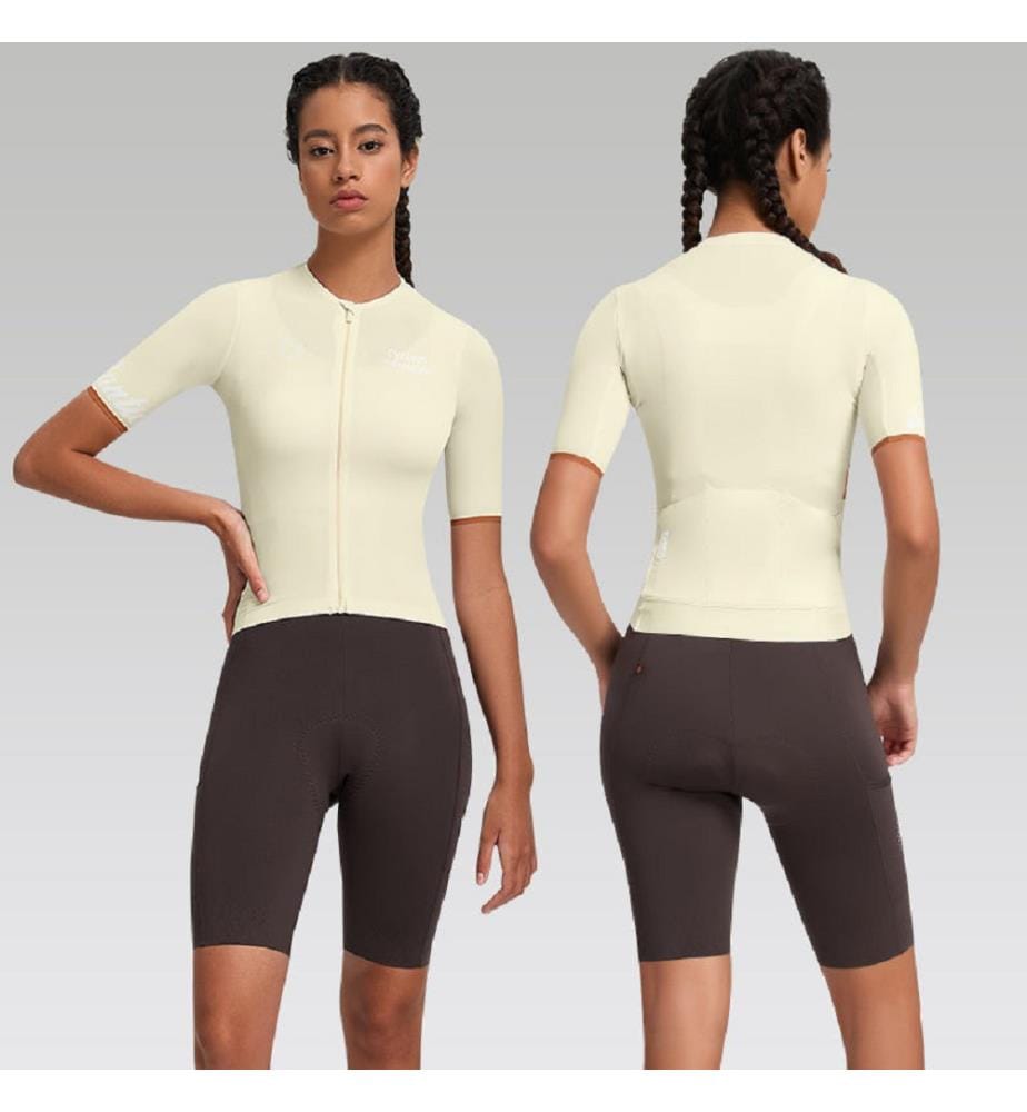 Kurzarm-Trikot „Summer“ - Weiss