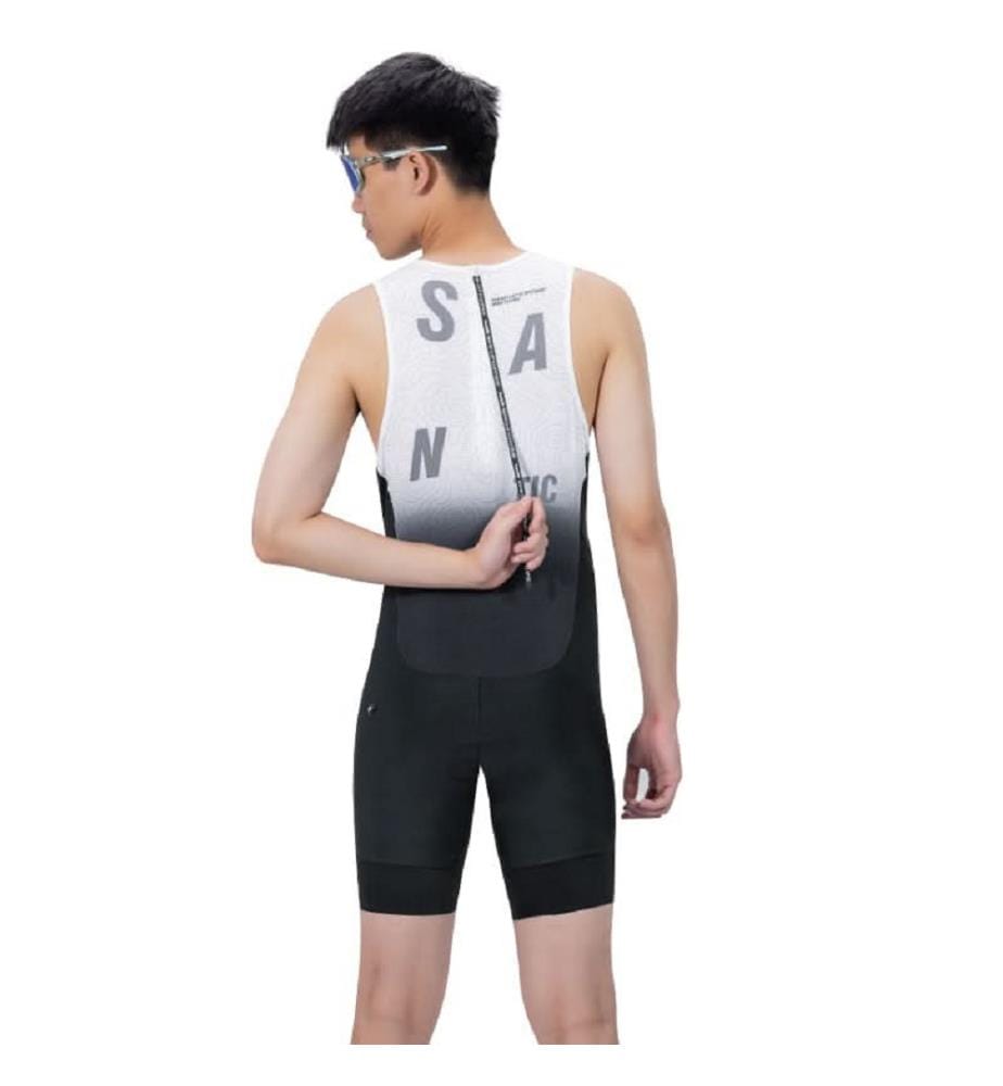Ärmelloser Triathlon-Anzug - Schwarz