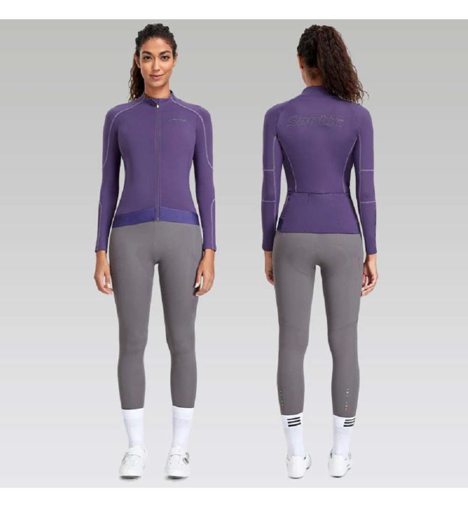 Star Trails-Radsportjacke – Dunkelviolett
