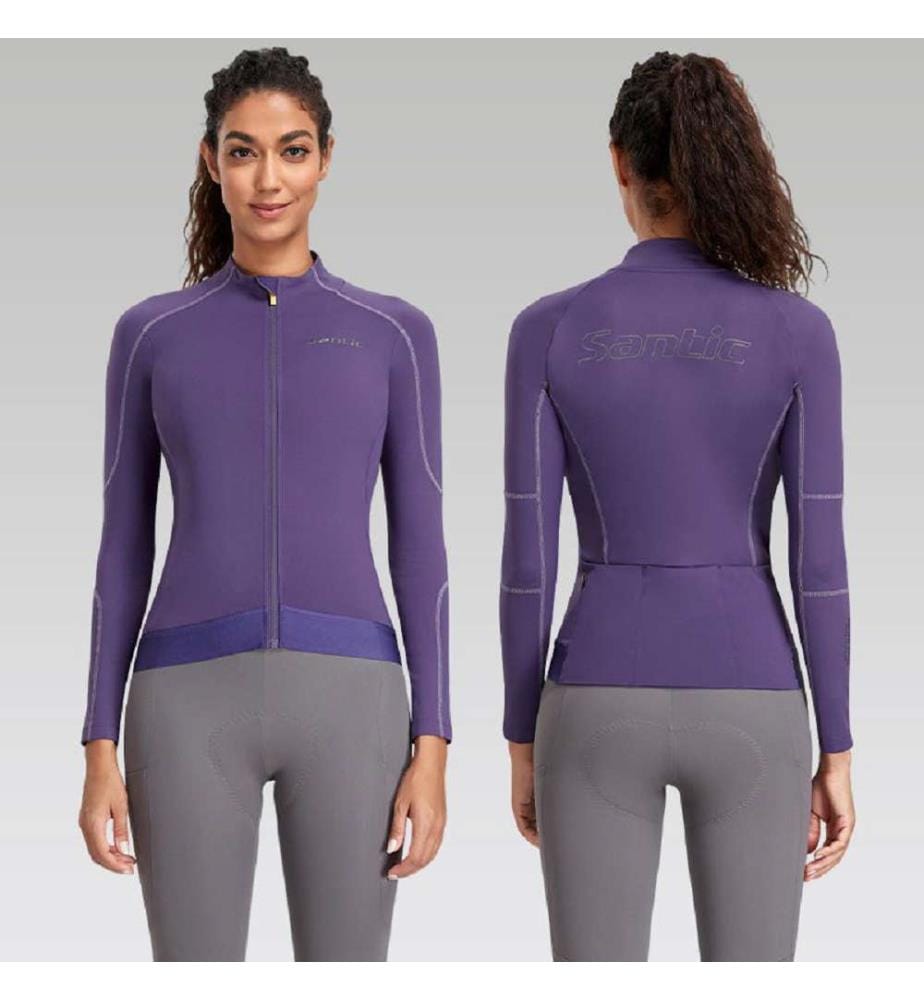 Star Trails-Radsportjacke – Dunkelviolett