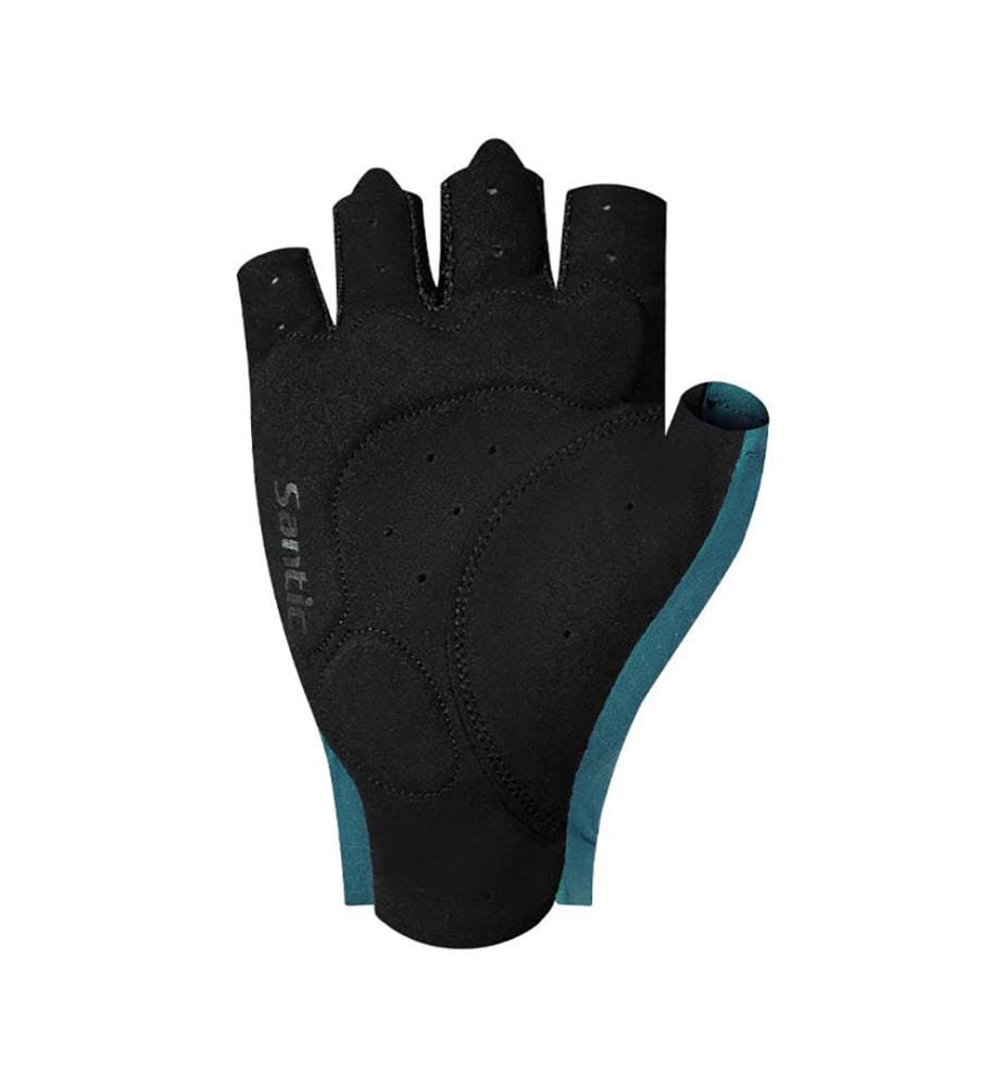 Fingerlose Fahrradhandschuhe 28°C+ - Schwarz und Blau