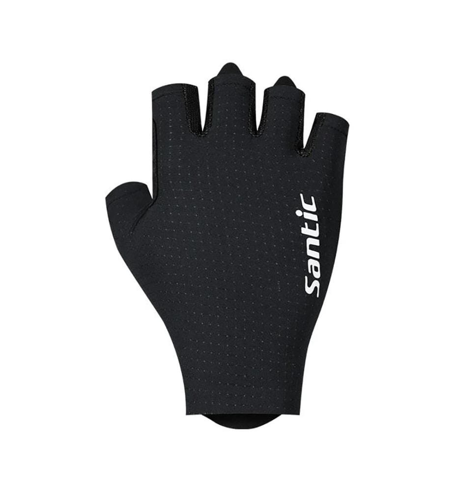 Fingerlose Fahrradhandschuhe 28°C+ - Schwarz