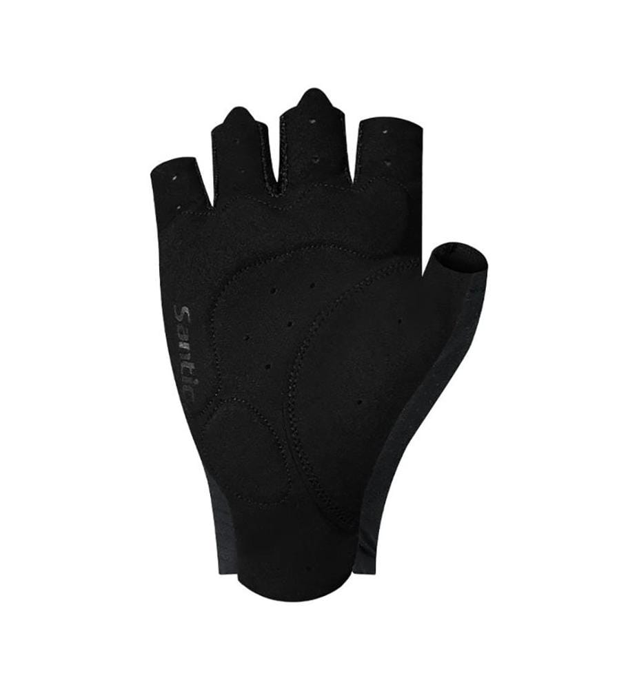 Fingerlose Fahrradhandschuhe 28°C+ - Schwarz