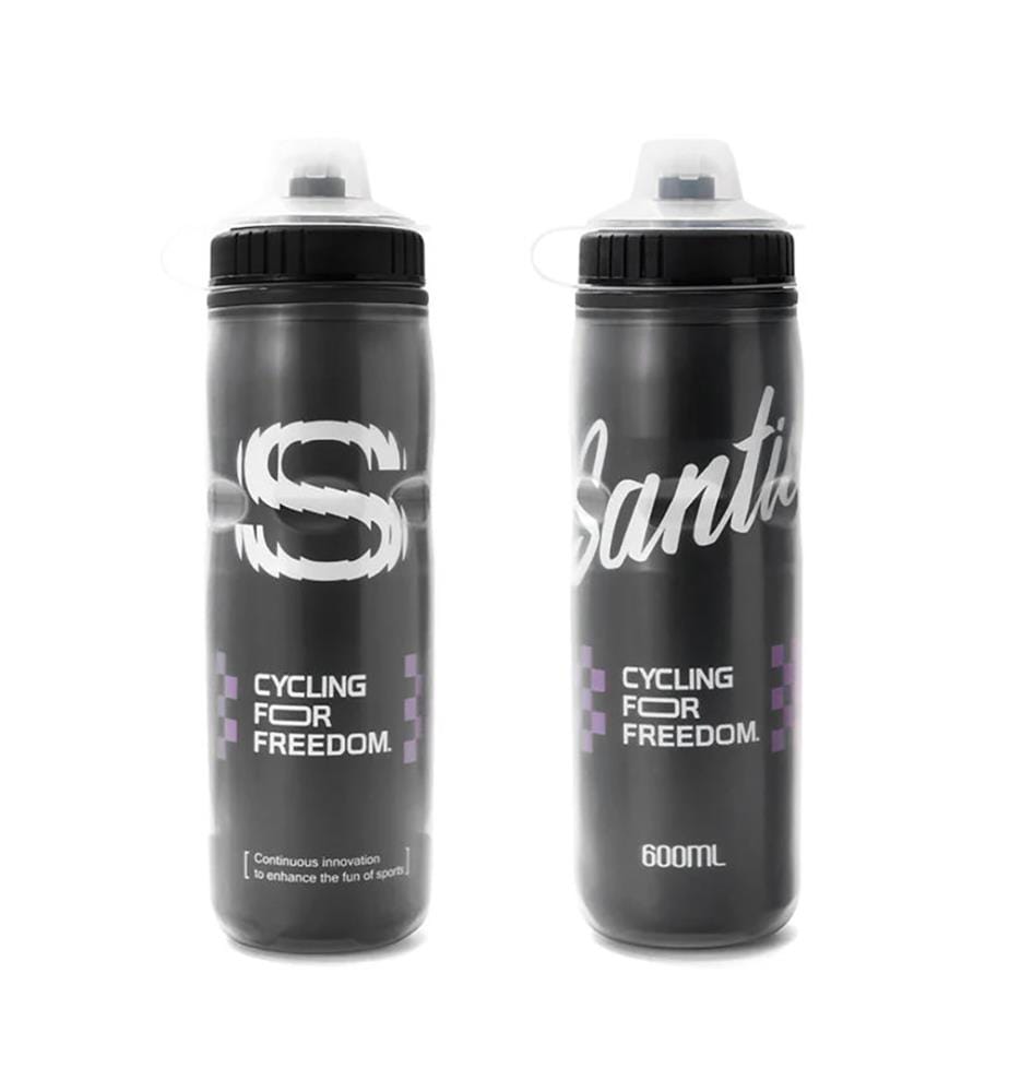 Santic Gaia Thermische Trinkflasche - Schwarz