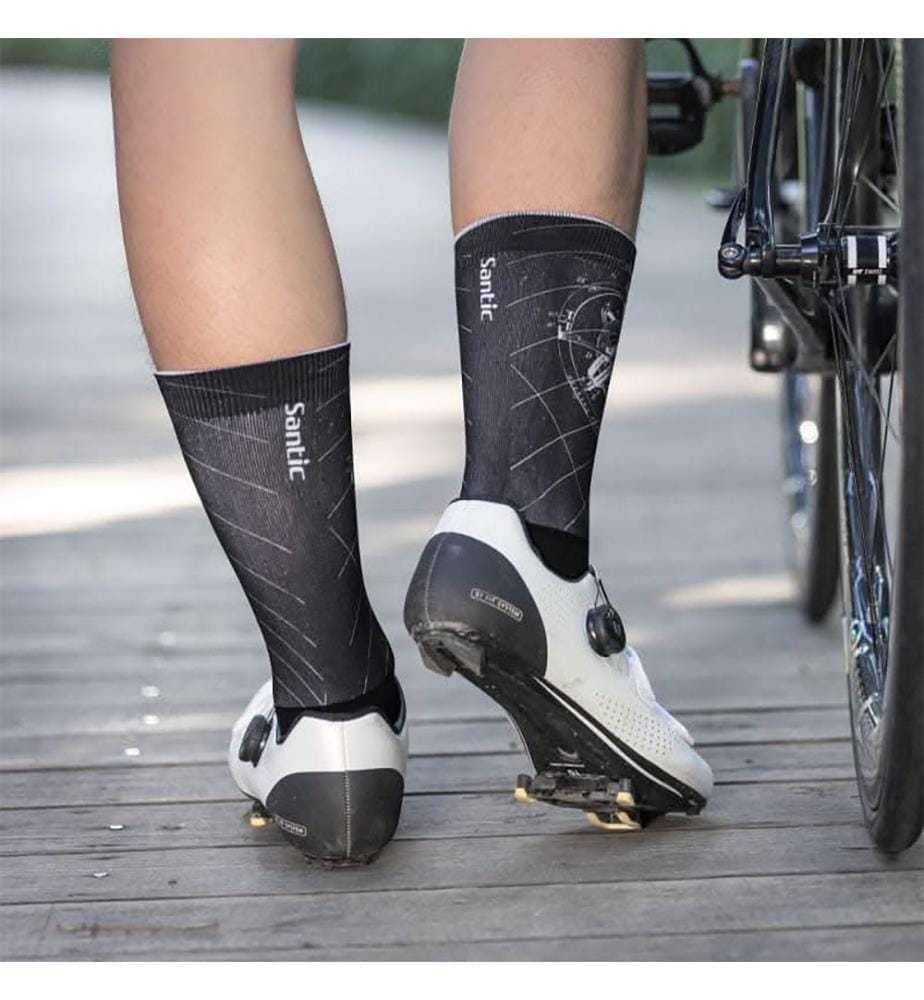 Radsportsocken - Schwarz