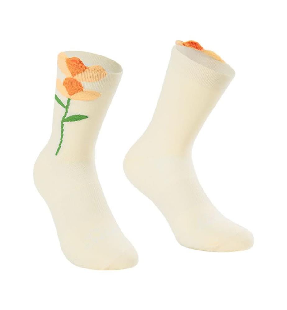 Radsportsocken - Gelb
