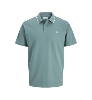 JJEAUSTIN-Poloshirt – Mineralblau