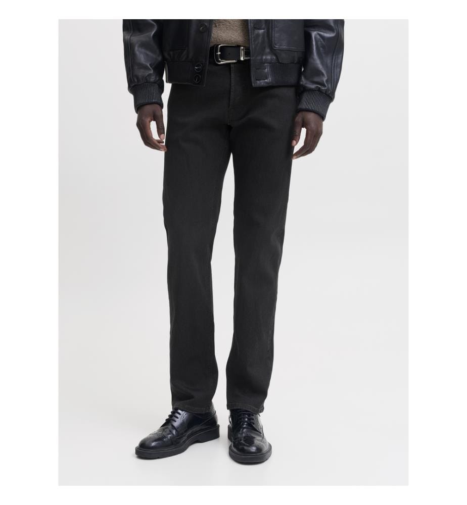Jeans mit konischer Passform – Schwarz