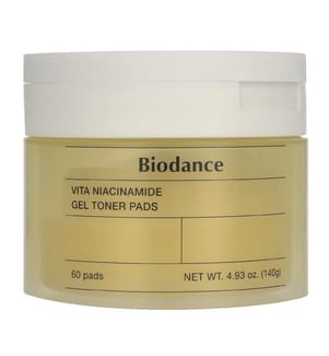 Biodance Vita Niacinamid-Gel-Toner-Pads, 60 Stück