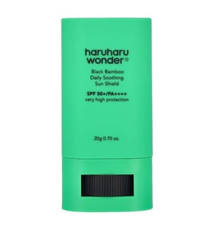 Haruharu Wonder Black Bamboo Crème solaire apaisante quotidienne 20 g