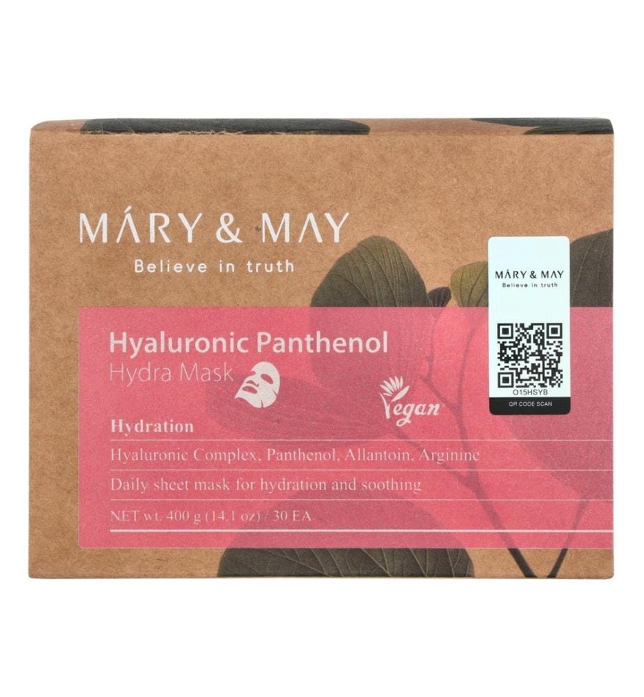Mary & May Maschera idratante all'acido ialuronico e pantenolo 400 g