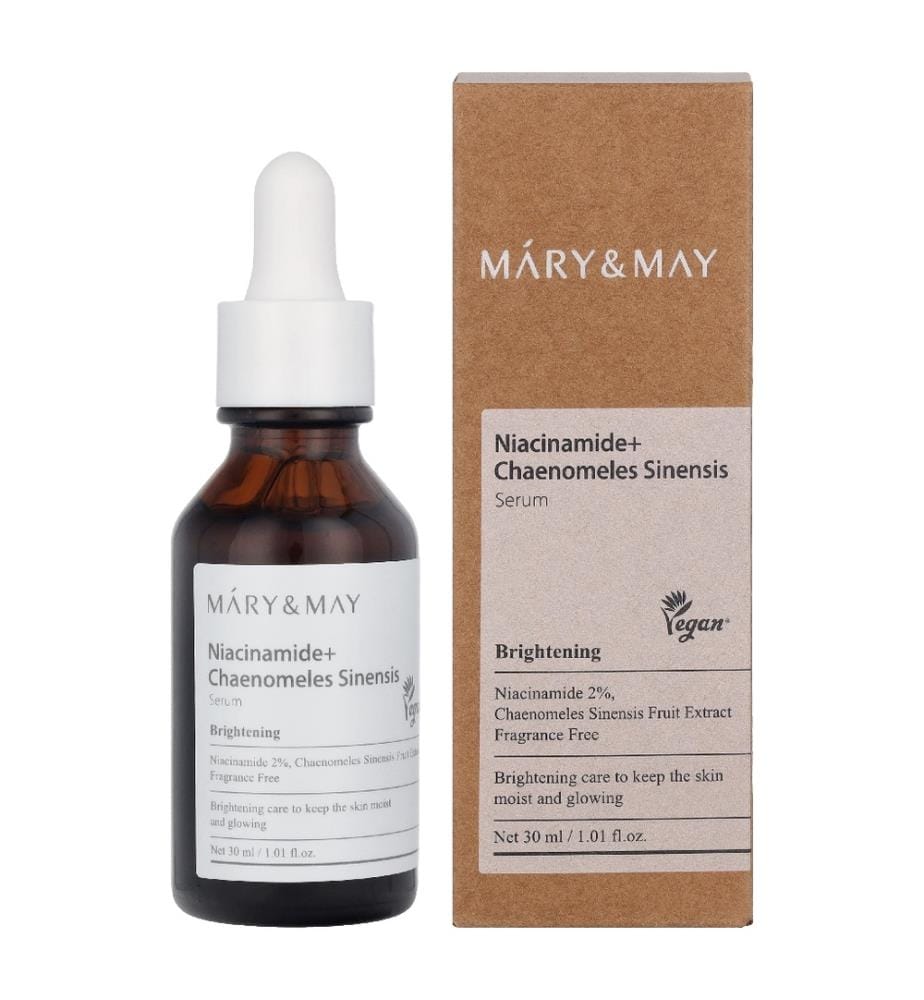 Sérum Mary & May à la niacinamide et au Chaenomeles sinensis, 30 ml
