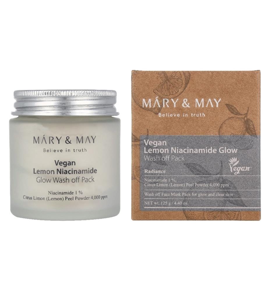 Mary&May Lemon Niacinamide Glow Wash Off Pack 125 g