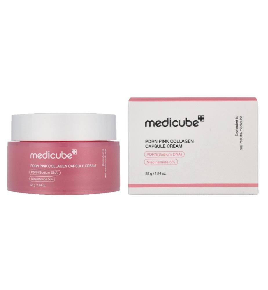 Crème en gélules au collagène rose PDRN Medicube, 55 g