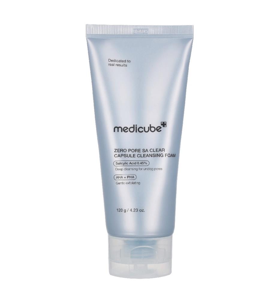 Medicube Zero Pore SA Clear Capsule Cleansing Foam 120 g