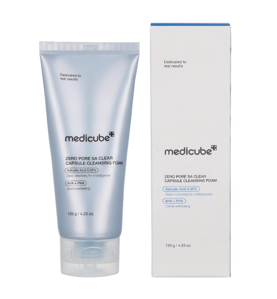 Medicube Zero Pore SA Clear Capsule Cleansing Foam 120 g
