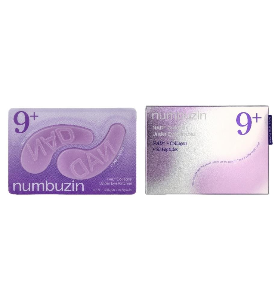 Numbuzin n° 9 NAD : patchs au collagène pour le contour des yeux, 40 g