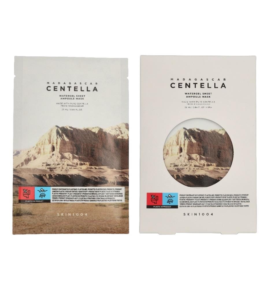 5er-Pack Skin1004 Hyalu-Cica Feuchtigkeitsmaske 23 ml