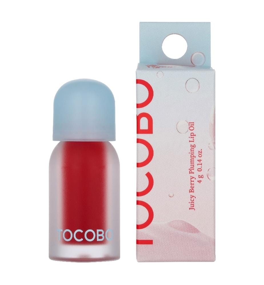 Huile repulpante pour les lèvres Tocobo Juicy Berry #01 Chill Red 4 g