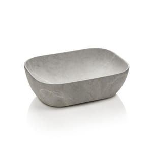 Aufsatzwaschtisch Macke Stone Grey - Grau