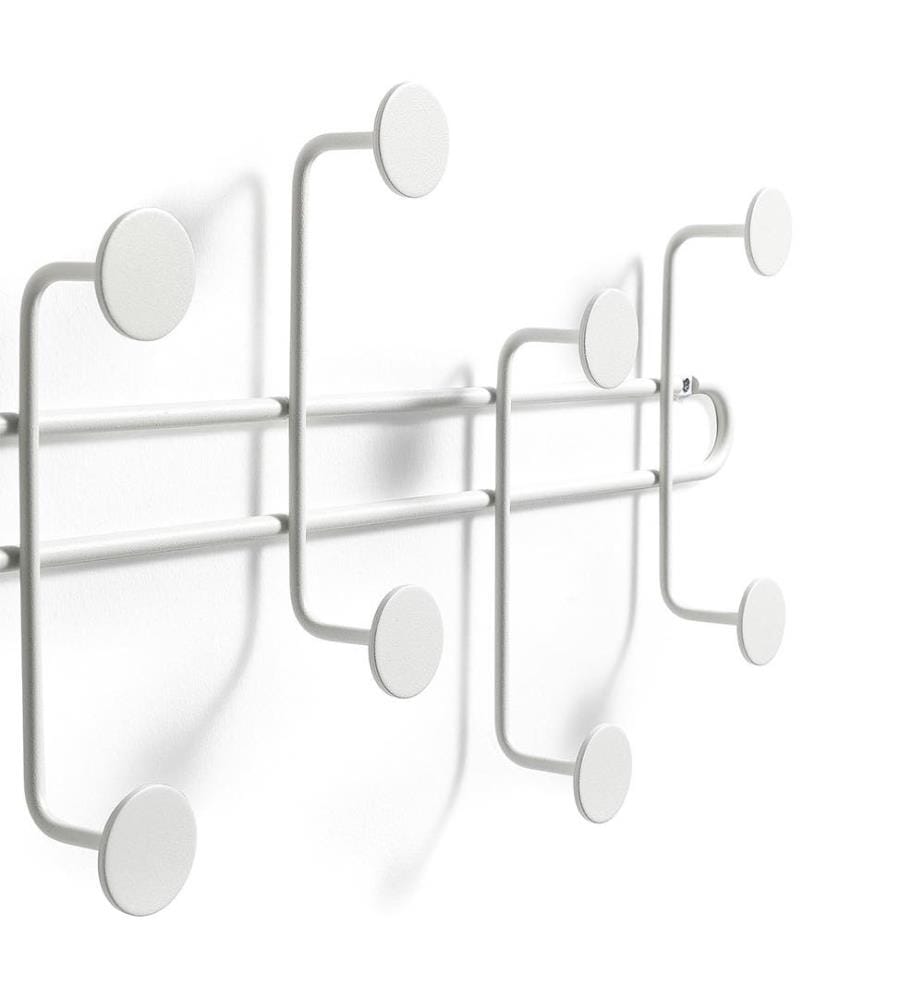 Appendiabiti Mokkin 50x6x27,8 cm - Bianco