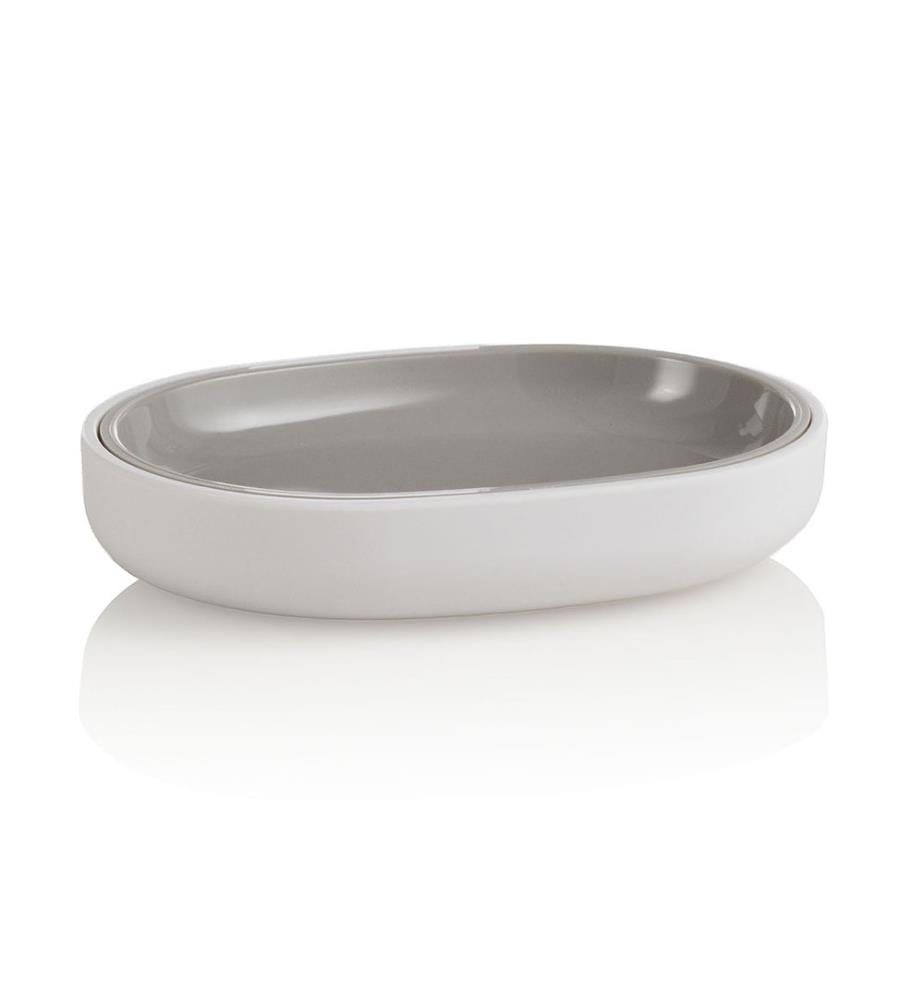 Set 4 pezzi bagno FOREST bianco