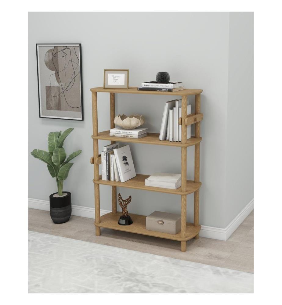 Libreria, 100% MDF, rovere