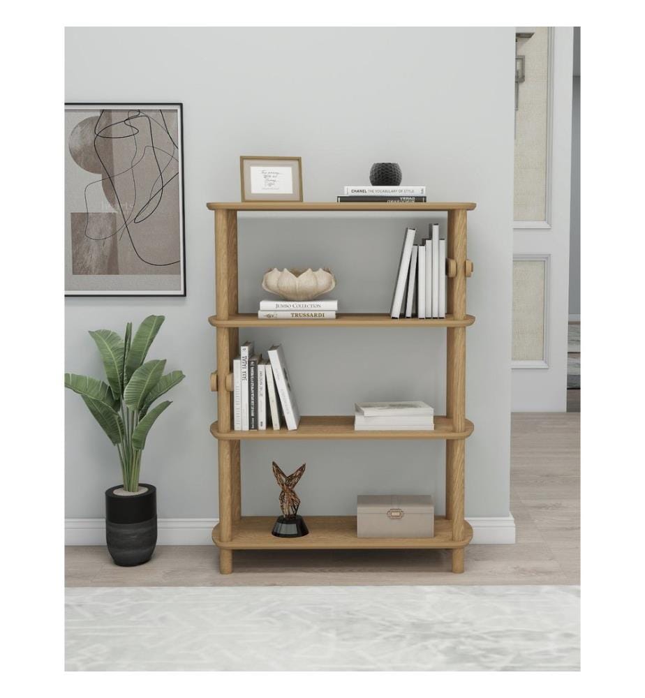 Libreria, 100% MDF, rovere