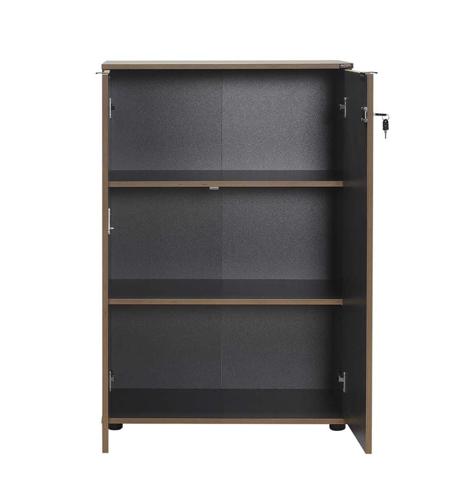 Libreria, antracite, pannello truciolare rivestito in melaminico