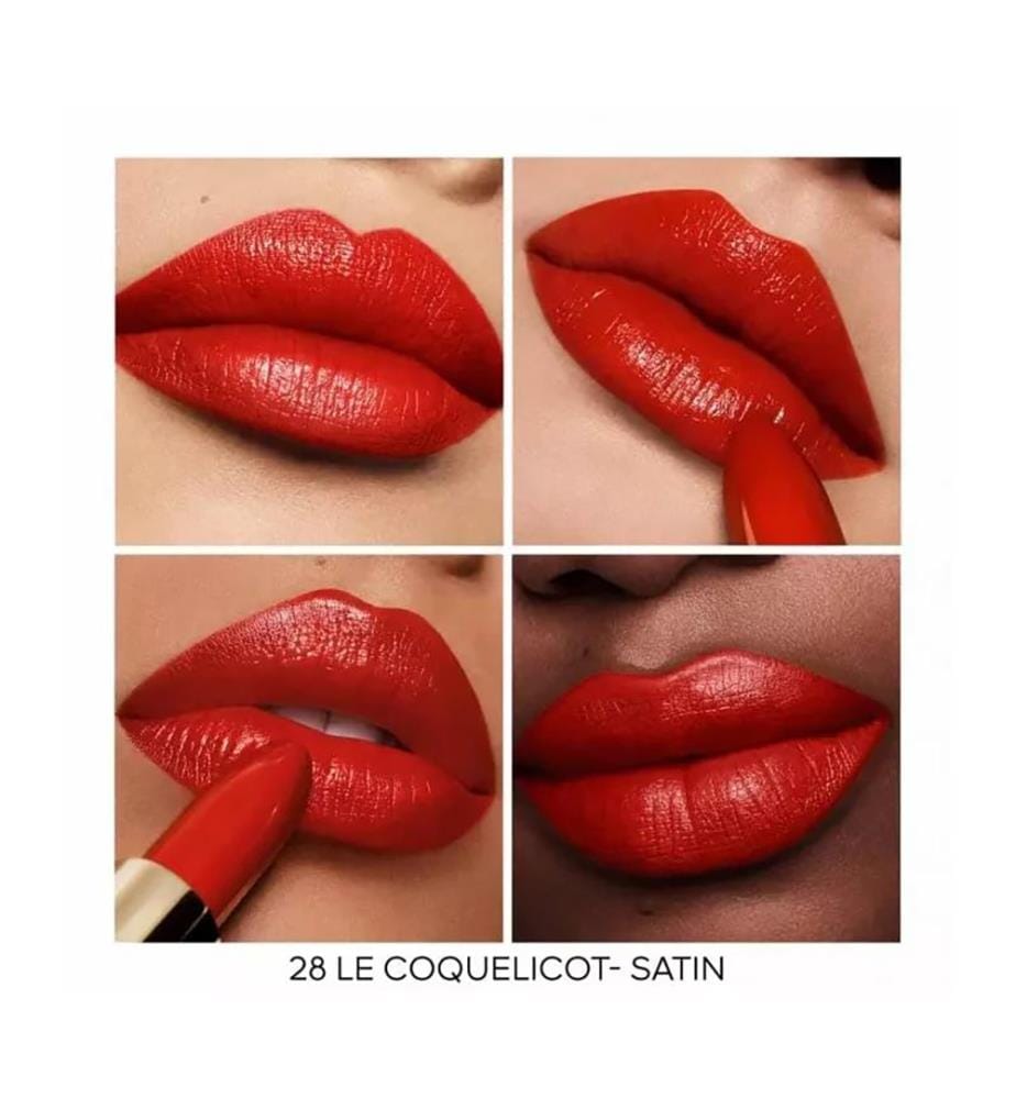 Rouge G Lippenstift Nachfüllpackung #28 Le Coquelicot Satin - 3,5 gr