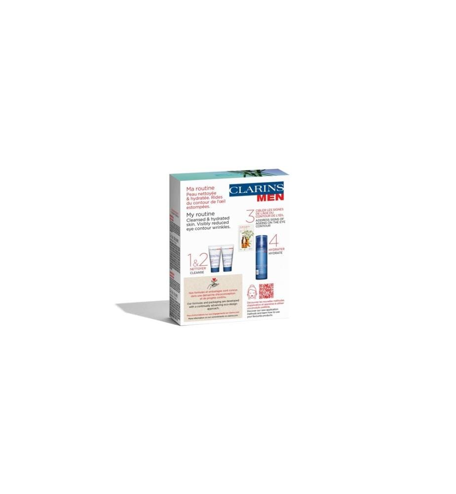 Clarins ClarinsMen Hydration Essentials Set 4 pièces