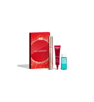 Set natalizio Clarins Supra Volume & Total Eye Lift, 3 pezzi