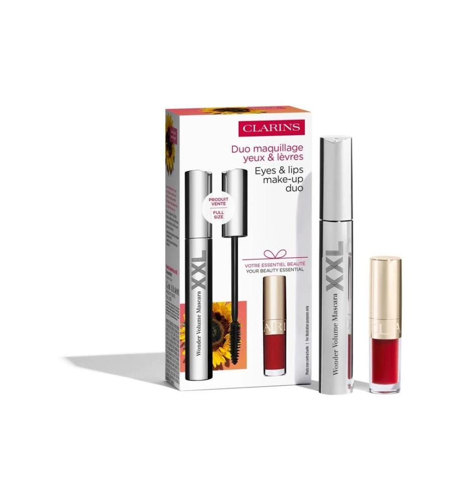 Clarins Kit de soins corporels Wonder Volume XXL noir