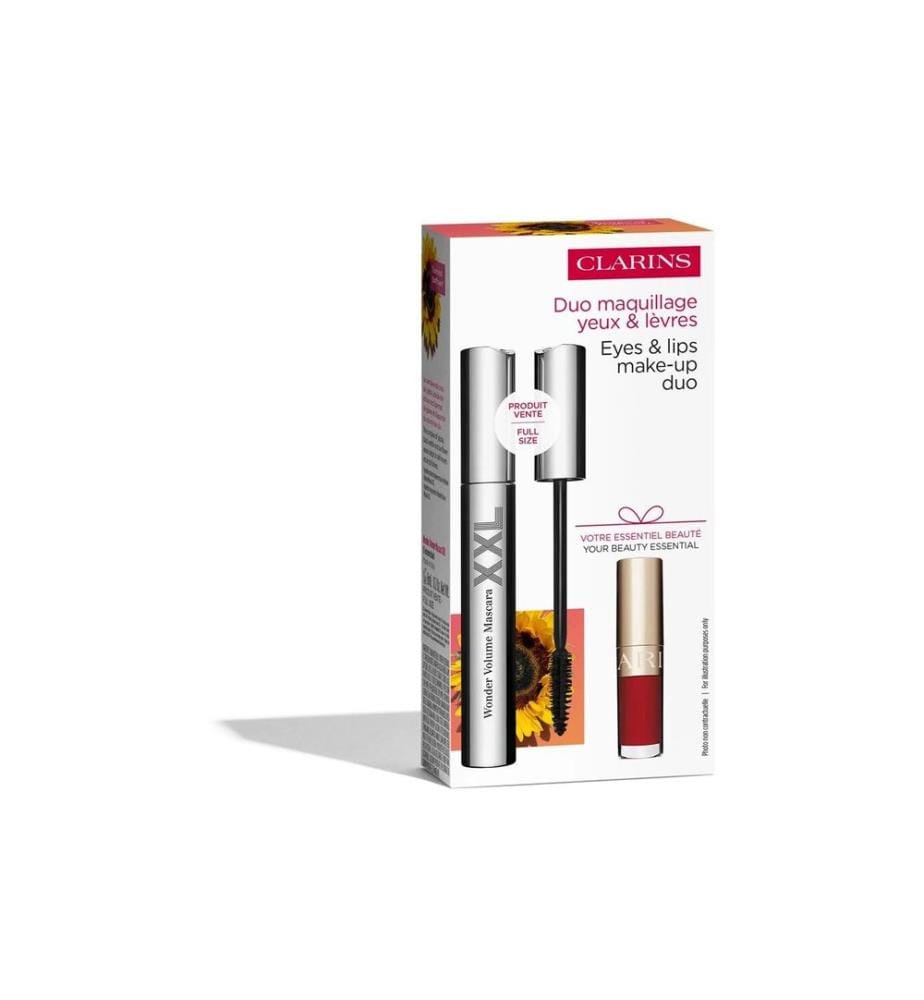Clarins Kit de soins corporels Wonder Volume XXL noir