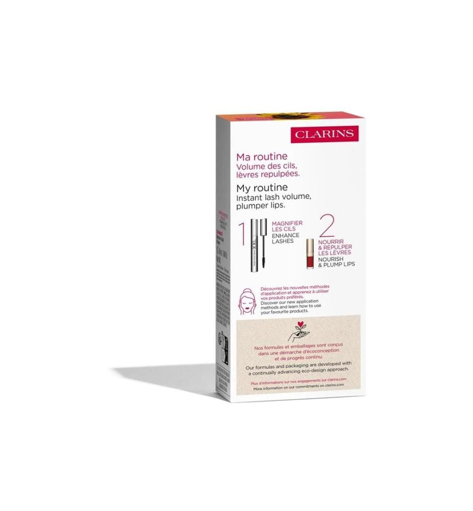 Clarins Kit de soins corporels Wonder Volume XXL noir