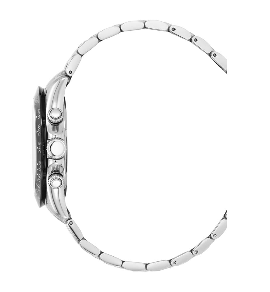 Uhr „Grand Mont“ – Schwarz & Silber