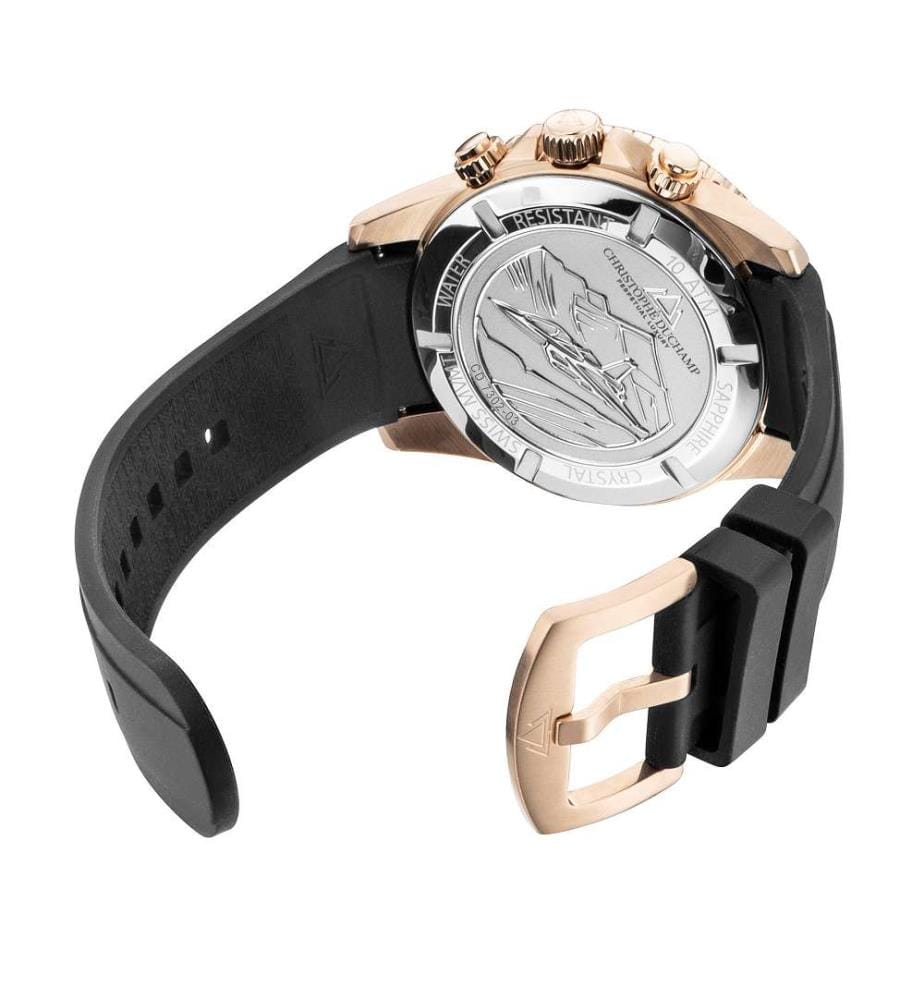 Uhr Velocite V2 Chrono – Roségold & Grün