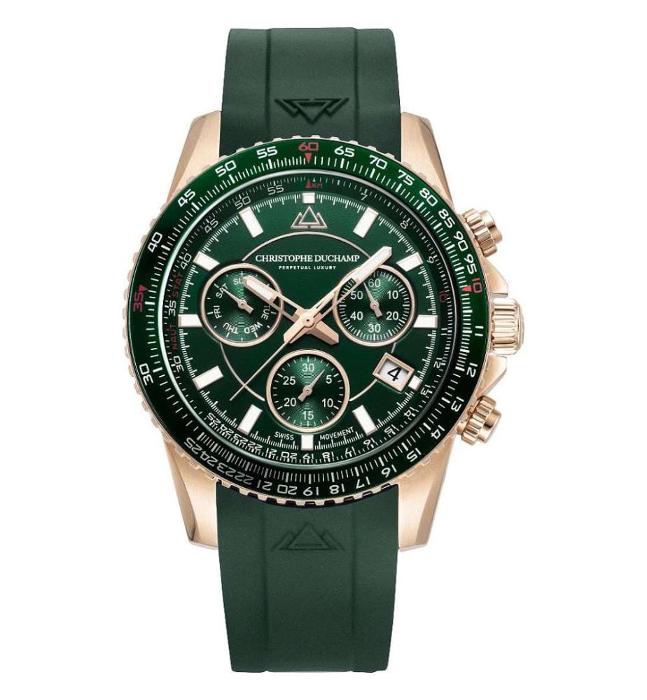 Uhr Velocite V2 Chrono – Gold & Blau