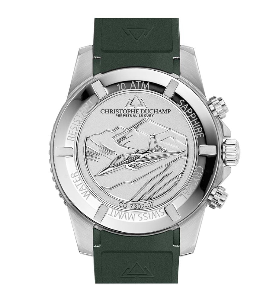 Uhr Velocite V2 Chrono – Grün & Silber