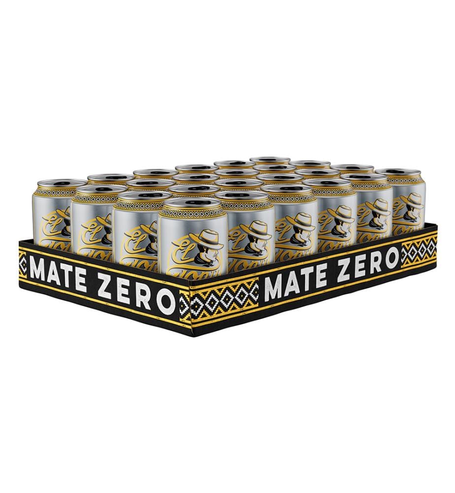 Lot de 24 El Tony Mate Zero Dose - 330ml