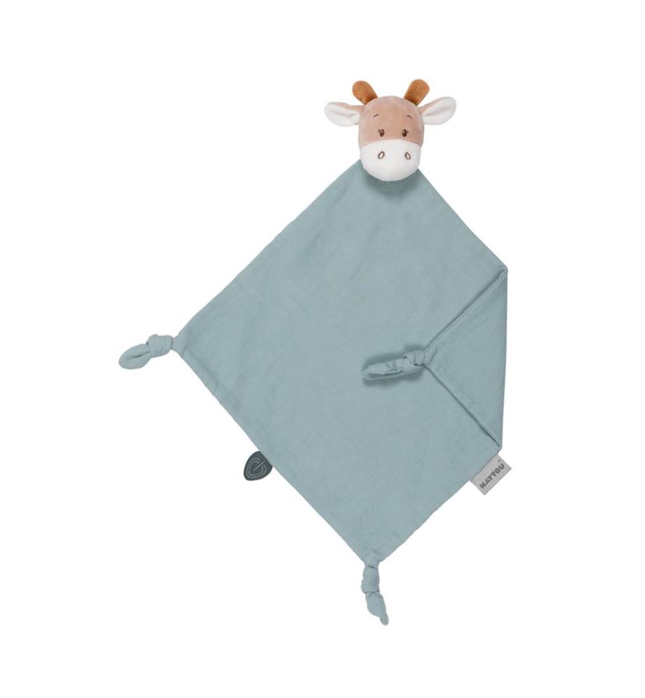 Doudou en mousseline - Girafe