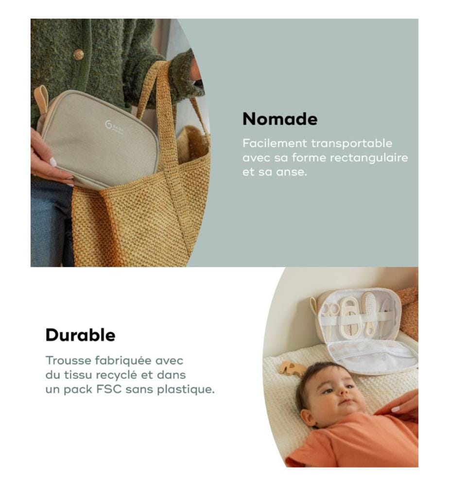 Coffret de soins pour bébé - Sable