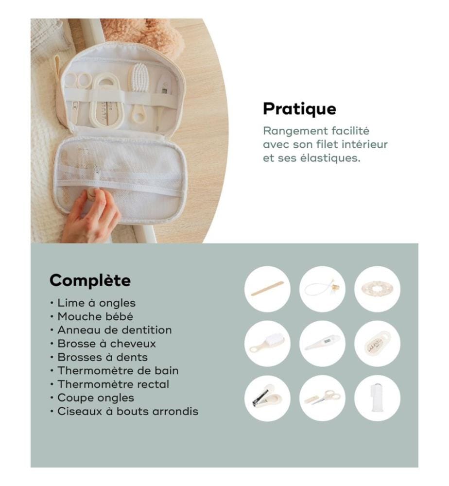 Coffret de soins pour bébé - Sable