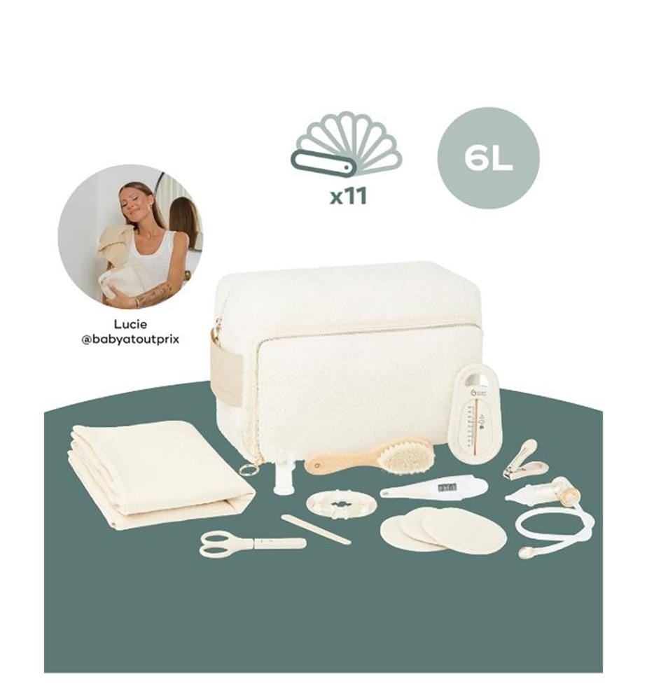 Kit de soins pour bébé - Blanc