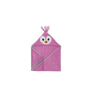 Serviette de bain à capuche - Pingouin
