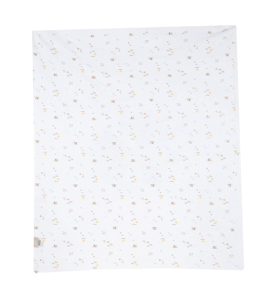 Couverture pour poussette - Blanc